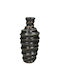 JK Home Decoration Decorative Vase Black 13.3x13.3x30.3cm