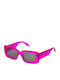 Furla Damen Sonnenbrille mit Rosa Kunststoff Gestell und Gray Linse SFU630V 03GB