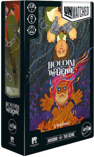 Board Game Houdini vs the Genie for 2 Players 9+ Years Old (EN) Restoration Games
