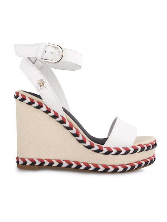 Tommy Hilfiger Πλατφόρμες Ecru