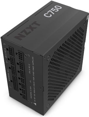 NZXT C750 Gold 750W Black Computer Power Supply Full Modular 80 Plus Gold