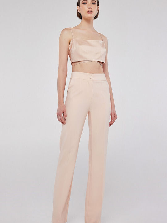 2023S302 Women's Chino Trousers Pink
