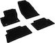Rigum Set of Front and Rear Mats 4pcs for Ford Kuga 2008 2012 Black
