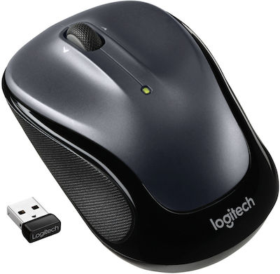 Logitech M325s Ασύρματο Mini Ποντίκι Dark Silver