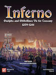 GMT Games Board Game Inferno: Guelphs and Ghibellines Vie for Tuscany, 1259-1261 for 1-2 Players 14+ Years (EN)