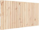 vidaXL Wooden Beige Bed Headboard 127.5x60cm