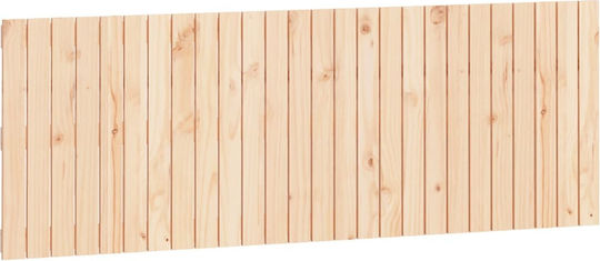 vidaXL Kopfstützen für Betten Hölzernes Beiges 166x60cm