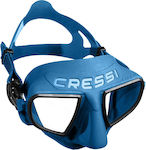 CressiSub Silicone Diving Mask Atom Blue DS522050