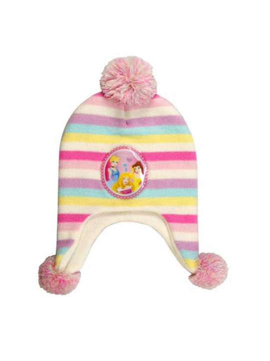 Stamion Princess Kids Beanie Knitted Multicolour