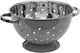 Atmosphera Metallic Colander Pasta Grey 1pcs