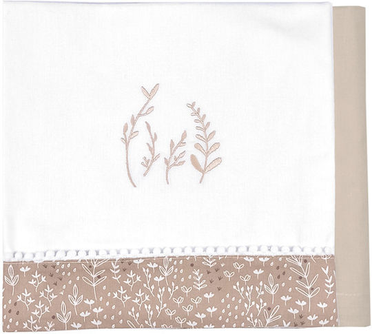 Baby Star Set Cu Cauciuc Frunze Bej 75x100 cm Baby Star Set Cu Cauciuc Frunze Bej 75x100 cm