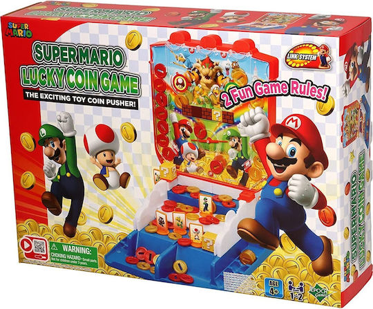 Настолна игра Super Mario Lucky Coin Game за 1-2 играчи 4+ години (EN) Epoch Toys