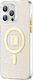 Kingxbar Geek Back Cover 0.3mm Gold (iPhone 14)