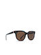 Von Zipper Wooster Sunglasses with Brown Tartaruga Plastic Frame and Brown Lens VZSWOONTB