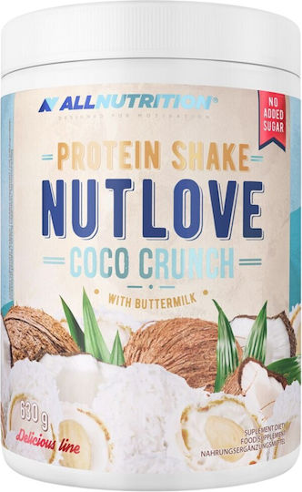 Nutlove Protein Shake Протеин Суроватъчен с Вкус Coco Crunch 630гр