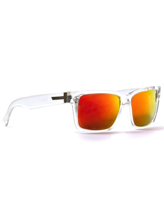 Von Zipper 0VZSU79619062 Sonnenbrillen mit Transparent Rahmen und Orange Spiegel Linse