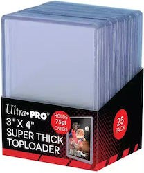 Ultra Pro Toploader Gros 75PT 25 Bucăți Clar Ultra Pro Toploader Gros 75PT 25 Bucăți Clar