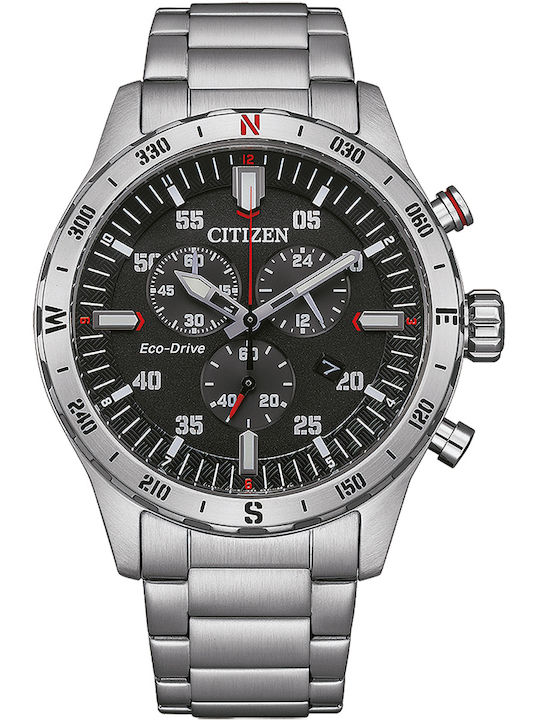 Citizen Ανδρικό Ρολόι 44mm Χρονογράφος Eco - Dr...