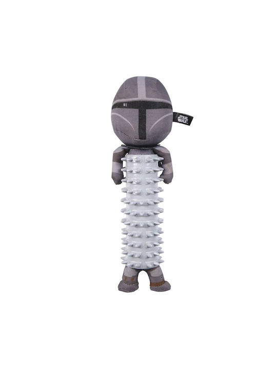 PCMerch Das Mandalorian Stoff Hundespielzeug 9cm Grau