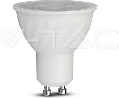 V-TAC LED Lampen für Fassung GU10 und Form PAR16 Naturweiß 445lm Dimmbar 1Stück