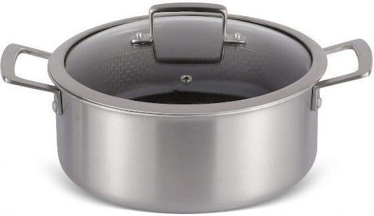 Edenberg Βαθιά Ανοξείδωτη Κατσαρόλα 4.3lt / 24cm