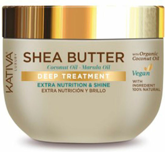 Kativa Shea Butter Μάσκα Μαλλιών για Ενδυνάμωση 300ml