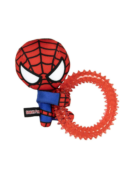 Spiderman Dog Toy Red