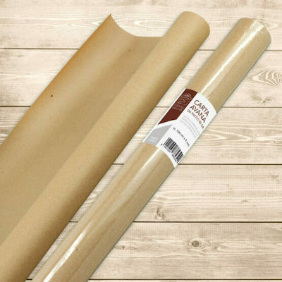 Florio Wrapping Paper Hârtie de împachetat pentru Cadou Maro 100x50cm.