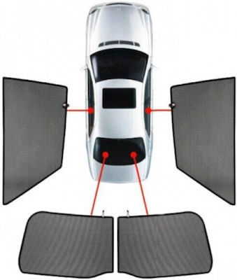 CarShades Πλαϊνά Σκίαστρα Αυτοκινήτου για Kia Sportage Φιμέ Μαύρο Πεντάπορτο (5D) 4τμχ