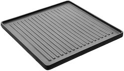 Estia Baking Plate Double Sided with Cast Iron Grill Surface 38x38cm 01-15213