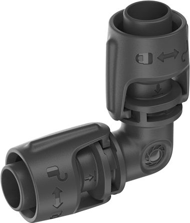 Gardena 13202-20 Γωνία Σωλήνων Ποτίσματος 13x13mm 2τμχ