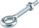 ArteLibre Eye Bolt Galvanized with Diameter M3 and Length 15mm 10pcs