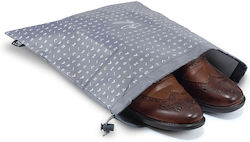 Domopak Living Επιδαπέδια Θήκη Αποθήκευσης για Παπούτσια Υφασμάτινη σε Γκρι Χρώμα 40x36cm S7906016