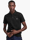 Gant Herren Kurzarmshirt Polo Schwarz