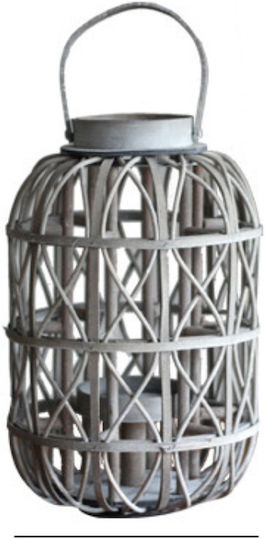Etoile Laterne Bamboo Bodenmontage Gray 10x24x37cm 1Stück