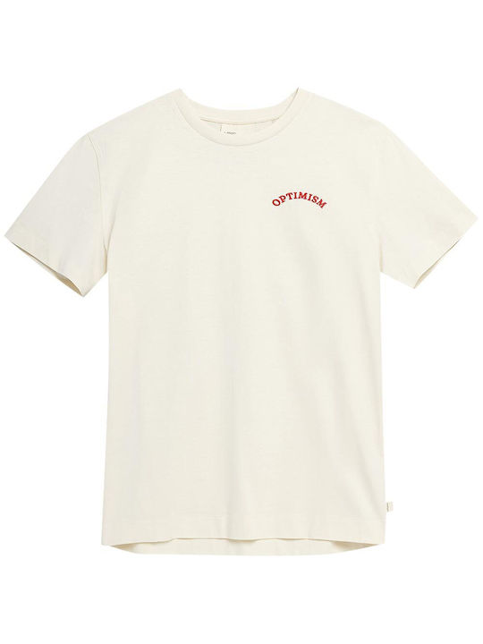 Outhorn Men's T-Shirt Stamped Beige