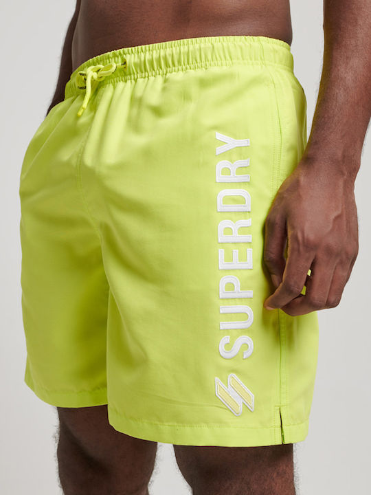Superdry Ανδρικό Μαγιό Σορτς Κίτρινο
