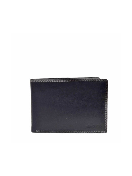 Armonto Men's Leather Wallet Black