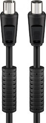 Goobay Cablu Antenă Coaxial de sex masculin - C...