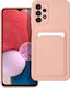 Sonique Card Slot Cover Back Cover Σιλικόνης Ροζ (/Galaxy A13 5G)