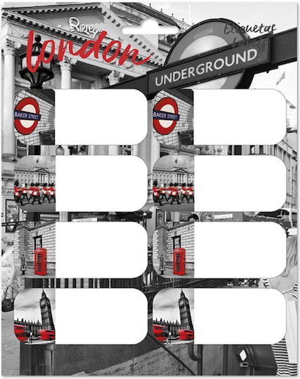 Grupo Erik London Ετικέτες Τετραδίων 8x2cm