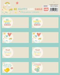 Grupo Erik Notebook Labels Be Happy