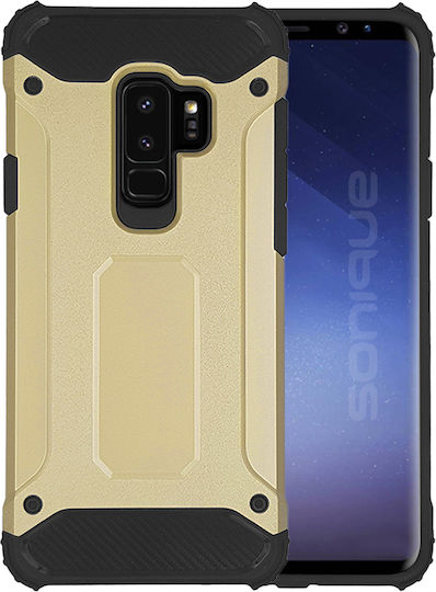 Sonique Heavy Armor Back Cover Σιλικόνης 2mm Χρυσό (Galaxy S9+)