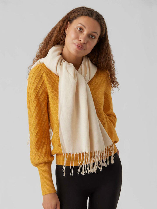 Vero Moda Women's Wool Scarf Beige