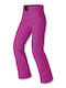 Astrolabio D19N-271 Women's Trousers for Ski & Snowboard Soft Shell Purple