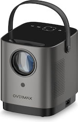 Overmax Overmax Multipic 3.6 Mini Projector HD Λάμπας LED με Wi-Fi και Ενσωματωμένα Ηχεία Γκρι