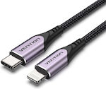 Vention Geflochten USB-C zu Lightning Kabel Lila 1.5m (TACVG)
