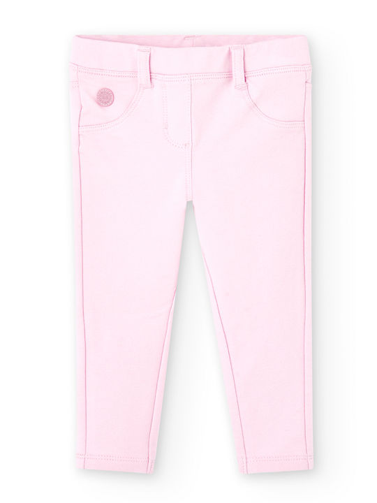 Boboli Girls Fabric Trouser Pink