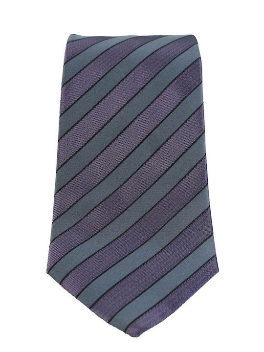 Hugo Boss Men's Tie Silk Printed Blue/Purple