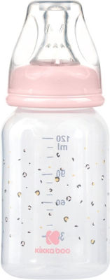 Kikka Boo Plastikflasche Gegen Koliken mit Silikonsauger für 0+, 0+ m, Monate Pink Savanne 120ml 1Stück